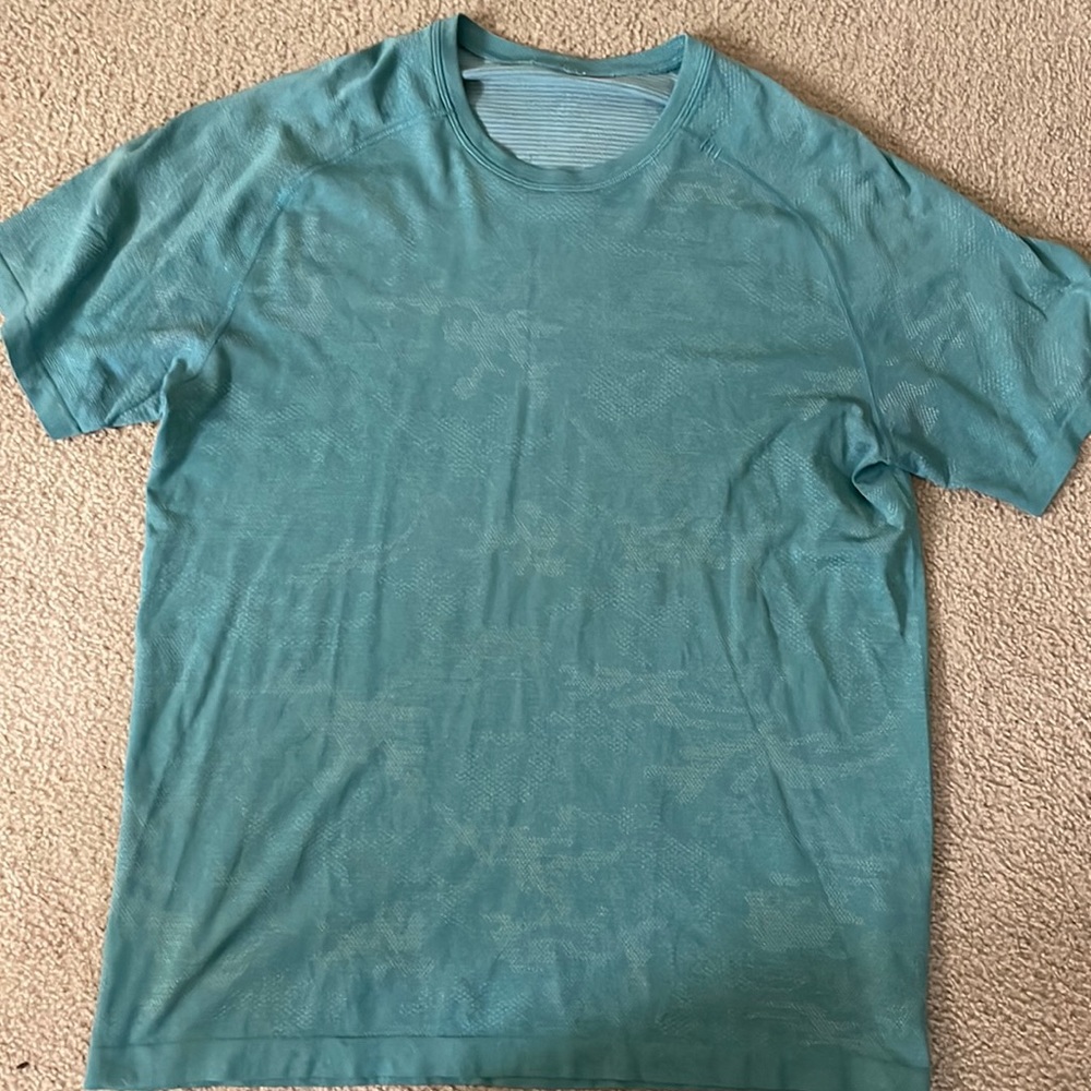 LuLu Lemon Metal Tech Shirt